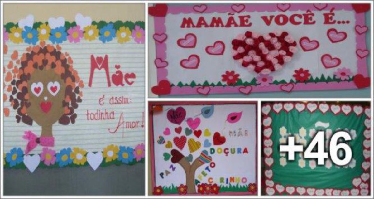 50 Ideias de Murais para o Dia das Mães - 12 de maio